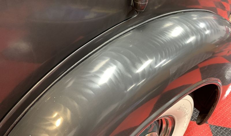 The Number #7 Rub Down Technique Original Single Stage 1937 Packard