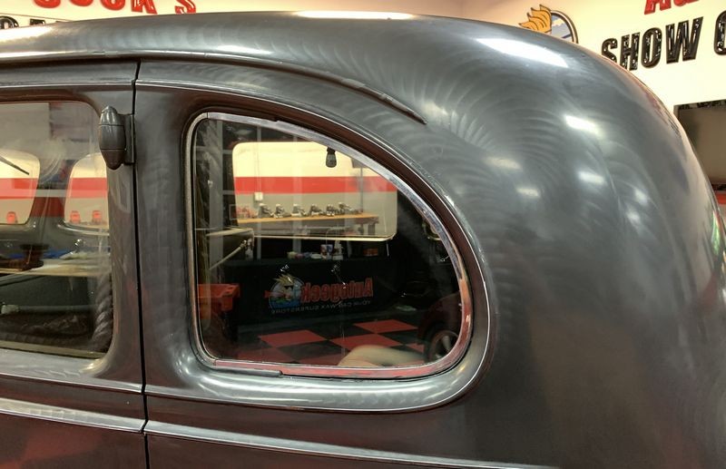 The Number #7 Rub Down Technique Original Single Stage 1937 Packard