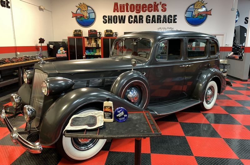 The Number #7 Rub Down Technique Original Single Stage 1937 Packard