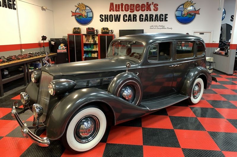 The Number #7 Rub Down Technique Original Single Stage 1937 Packard