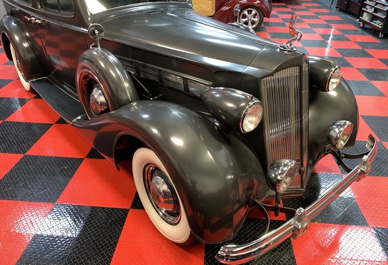 The Number #7 Rub Down Technique Original Single Stage 1937 Packard