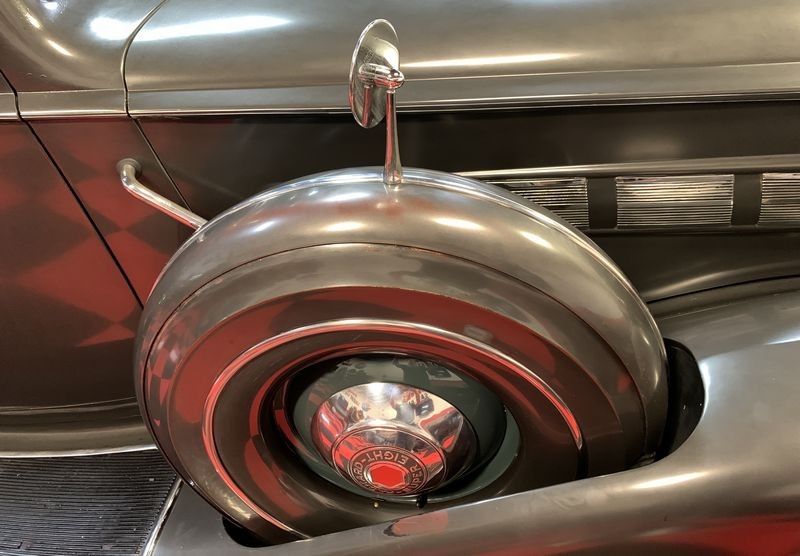 The Number #7 Rub Down Technique Original Single Stage 1937 Packard