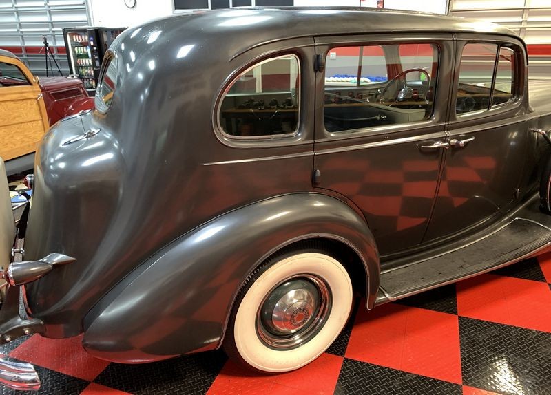 The Number #7 Rub Down Technique Original Single Stage 1937 Packard