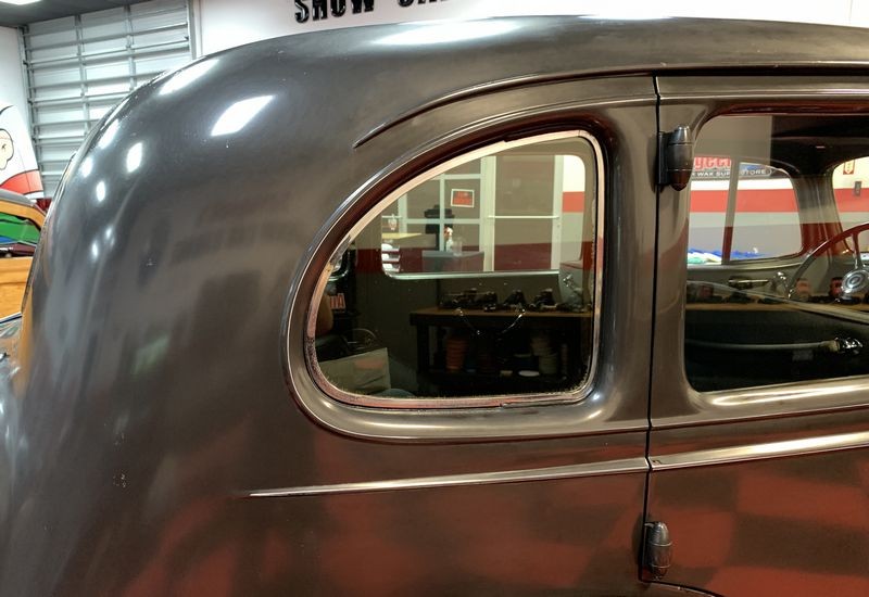 The Number #7 Rub Down Technique Original Single Stage 1937 Packard