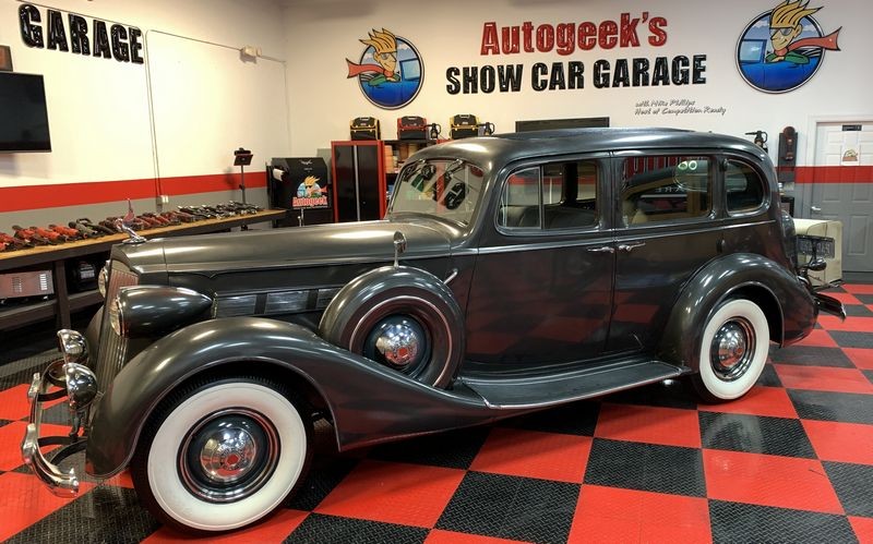 The Number #7 Rub Down Technique Original Single Stage 1937 Packard