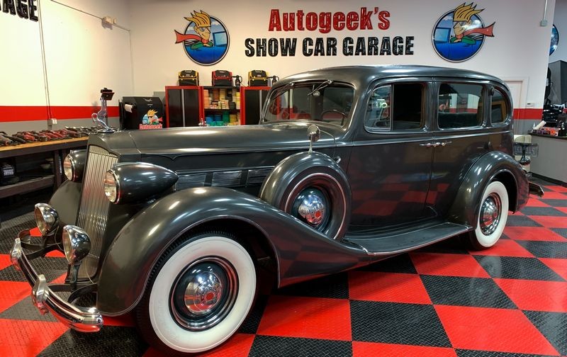 The Number #7 Rub Down Technique Original Single Stage 1937 Packard