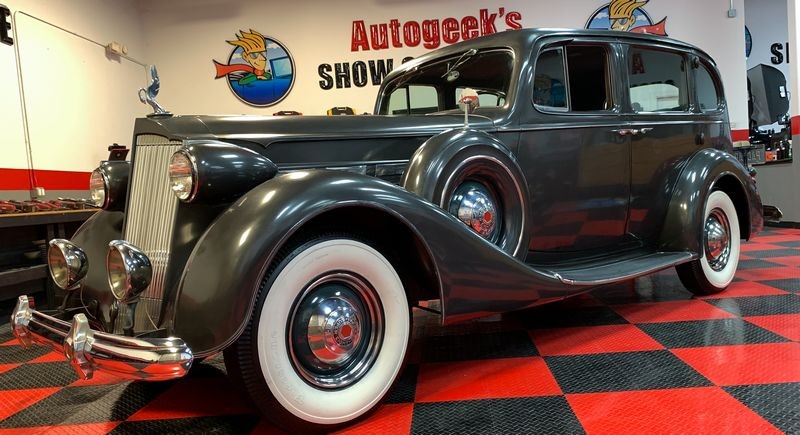 The Number #7 Rub Down Technique Original Single Stage 1937 Packard