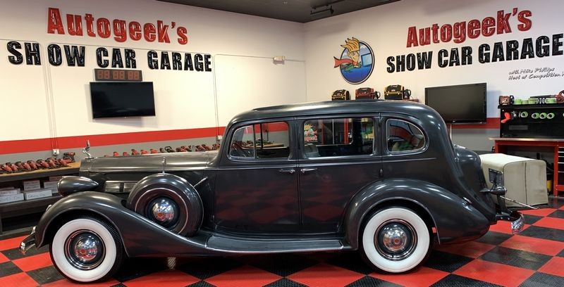 The Number #7 Rub Down Technique Original Single Stage 1937 Packard