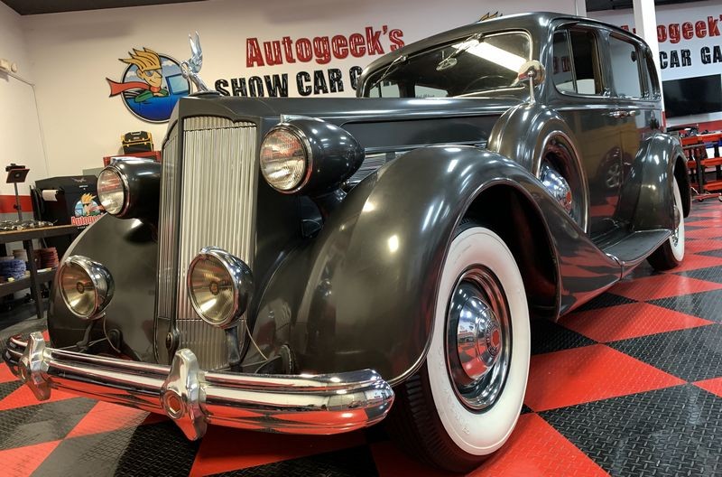 The Number #7 Rub Down Technique Original Single Stage 1937 Packard
