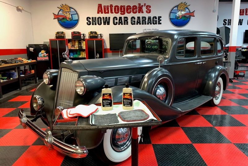 The Number #7 Rub Down Technique Original Single Stage 1938 Packard