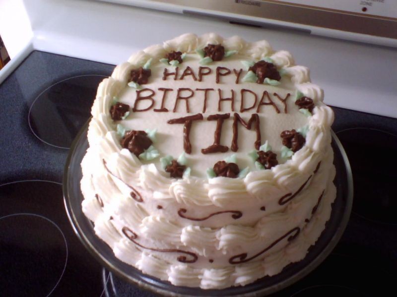 Tim Birthday Cake