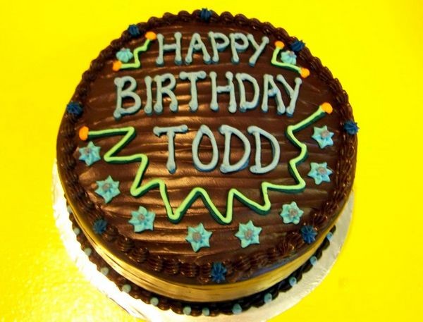 Todd Birthday Cake