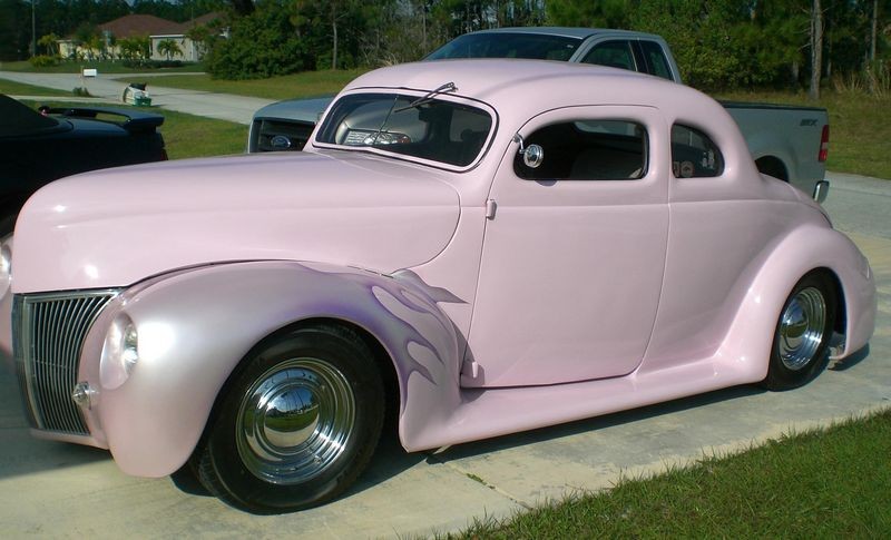 Tony's 1939 Pink Ford Coupe