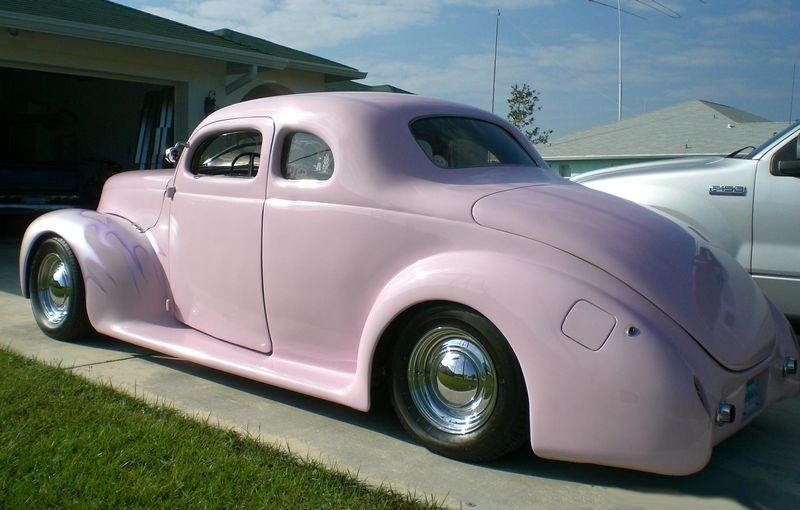 Tony's 1939 Pink Ford Coupe