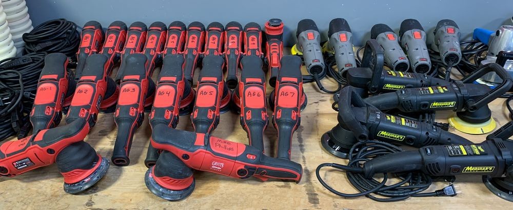 TOOLS for Mike Phillips Car Detailing Classes HANDS ON