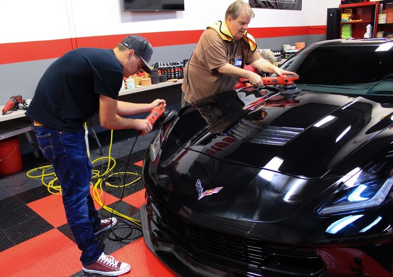 Training Cars for the 2017 September 3-Day Detailing Class Mike Phillips