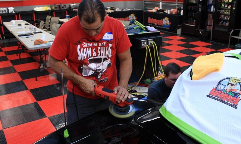 Training Cars for the 2017 September 3-Day Detailing Class Mike Phillips