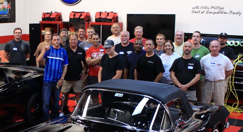 Training Cars for the 2017 September 3-Day Detailing Class Mike Phillips