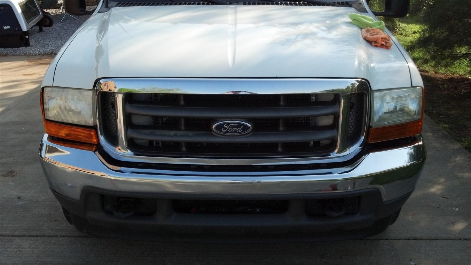 truck headlights chrome