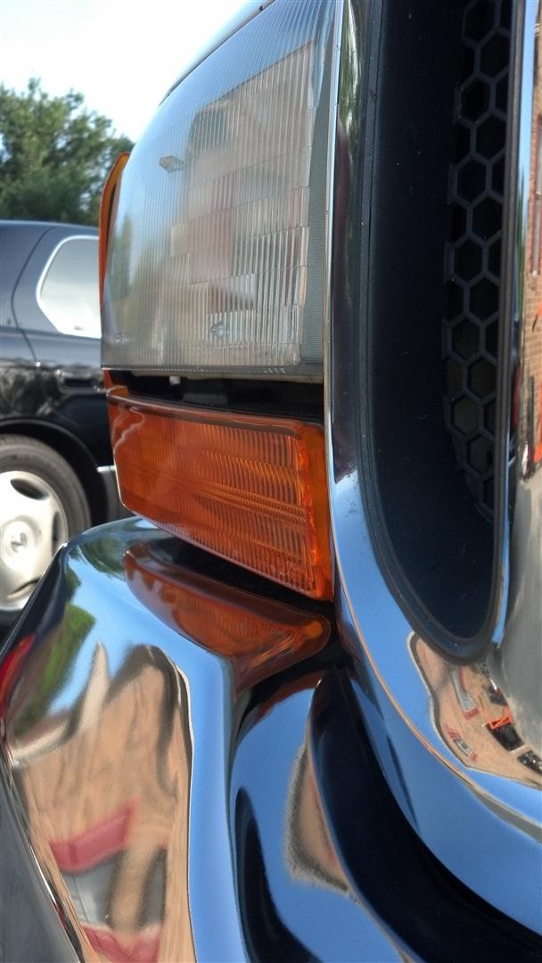 truck headlights chrome