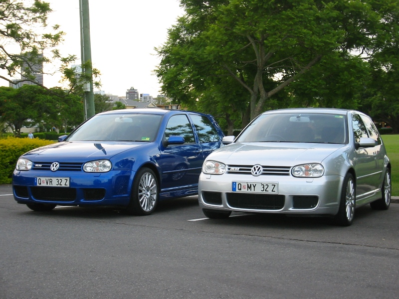 Twin VW R32's in Australia