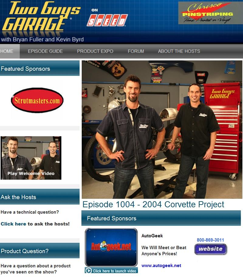 Two Guys Garage with Bryan Fuller and Mike Phillips