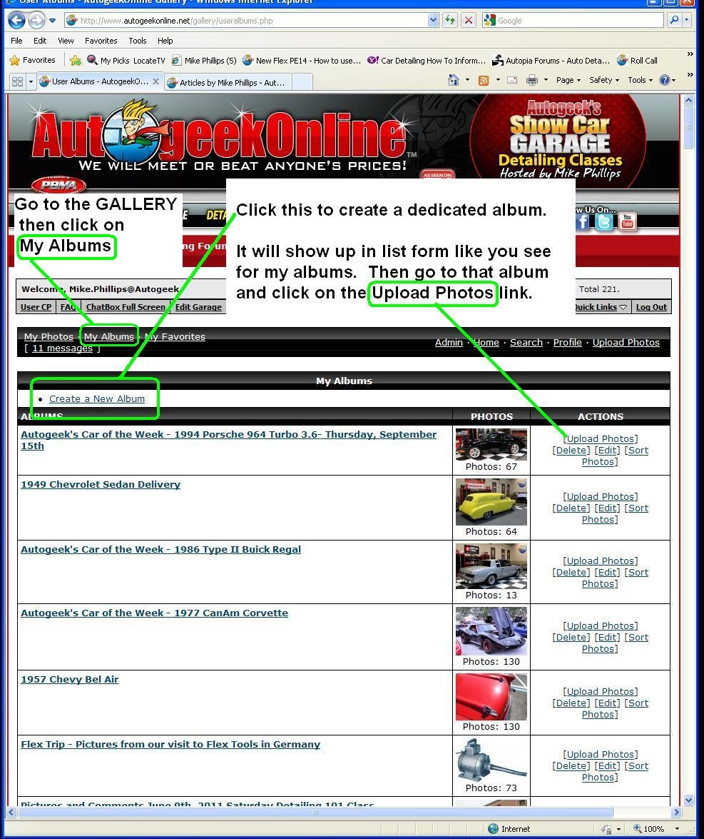 Upload Pictures Screenshot
