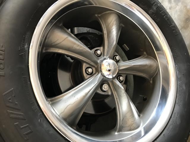 User error - stained wheels