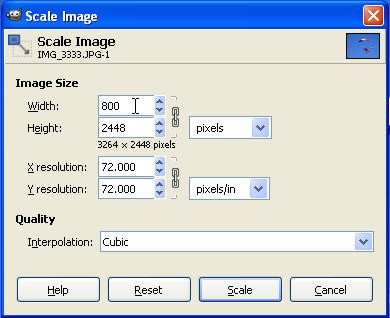 Using the GIMP v2.6