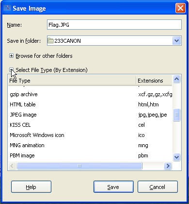 Using the GIMP v2.6