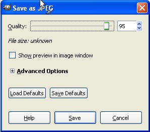 Using the GIMP v2.6