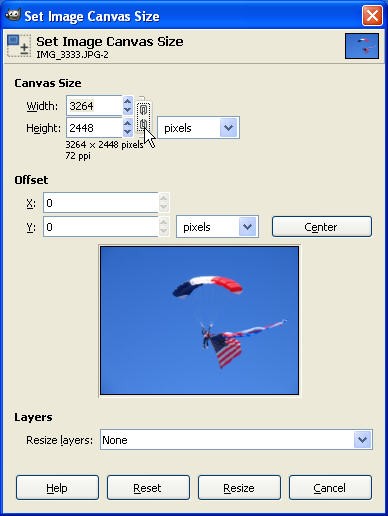 Using the GIMP v2.6