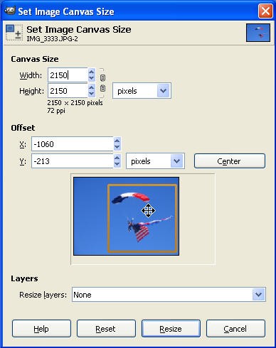 Using the GIMP v2.6
