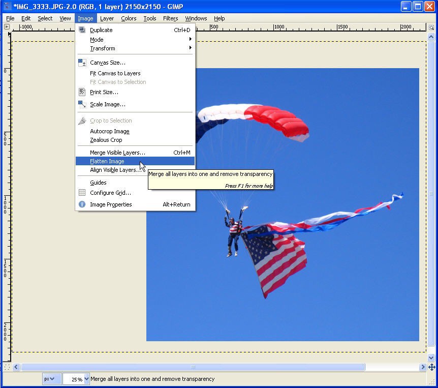 Using the GIMP v2.6