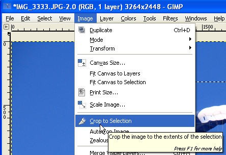 Using the GIMP v2.6