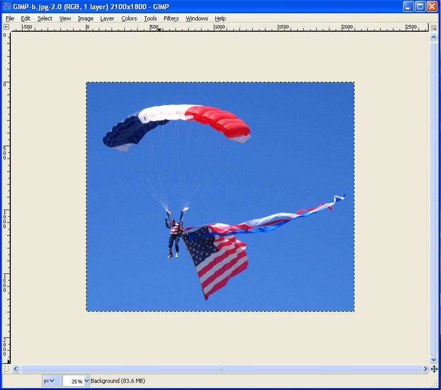 Using the GIMP v2.6