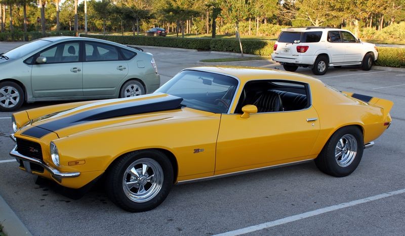 Very Cool Yellow Camaro