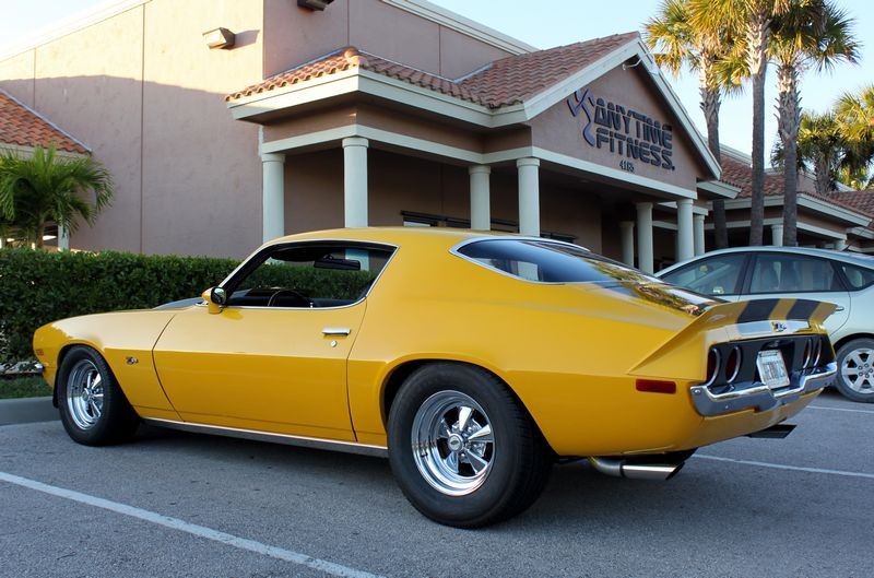 Very Cool Yellow Camaro