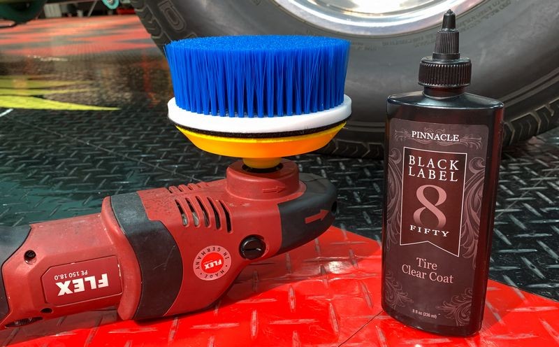 Video Machine Scrubbing Tires and Tire Coatings Mike Phillips