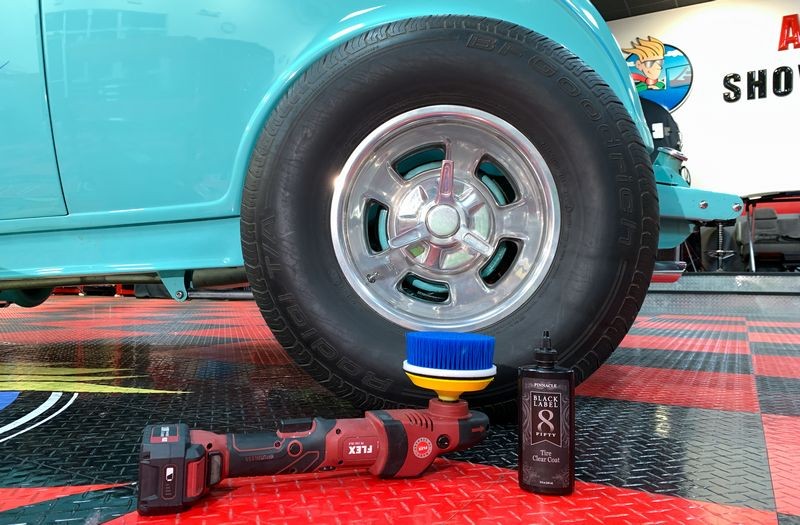 Video Machine Scrubbing Tires and Tire Coatings Mike Phillips
