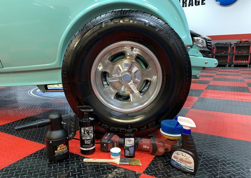 Video Machine Scrubbing Tires and Tire Coatings Mike Phillips