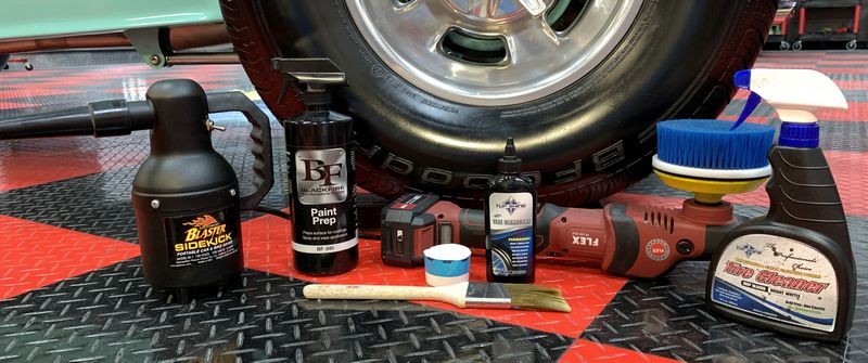 Video Machine Scrubbing Tires and Tire Coatings Mike Phillips