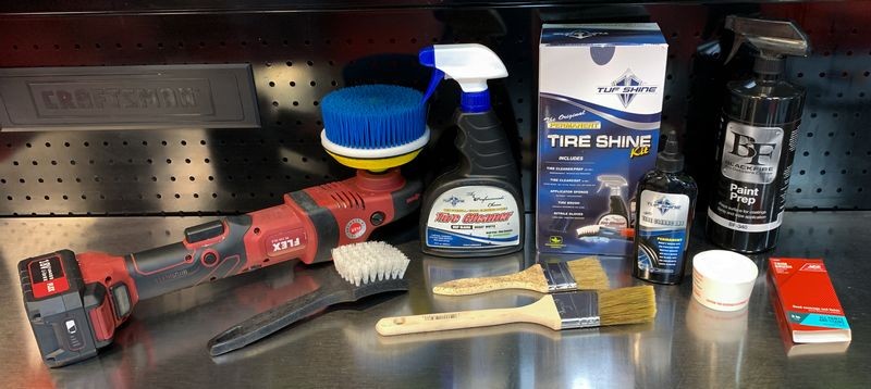 Video Machine Scrubbing Tires and Tire Coatings Mike Phillips