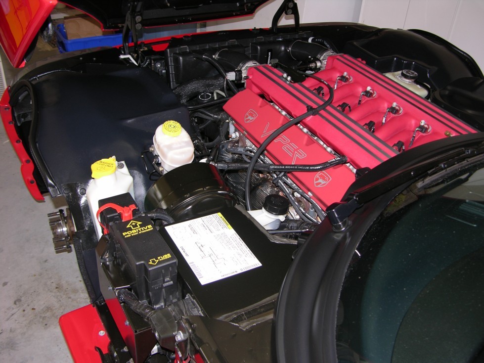 Viper Engine Bay Detail