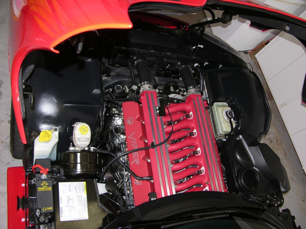 Viper Engine Bay Detail
