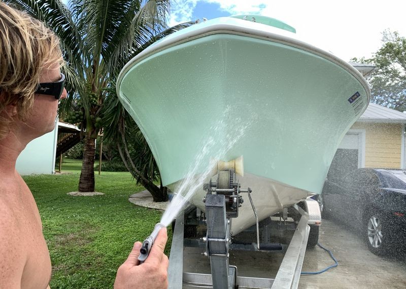Washing a ceramic coated boat Mike Phillips Autogeek