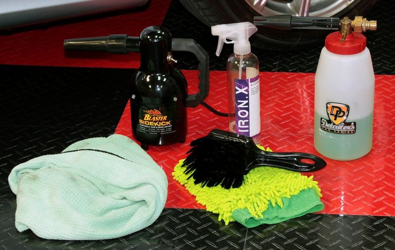 Washing Stacy's Car