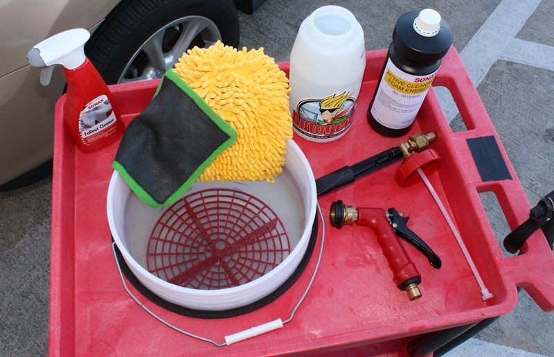 Washing wheels tires Mike Phillips Autogeek