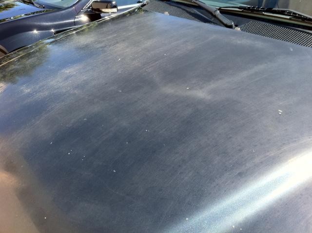 wasted Mercedes-benz paint