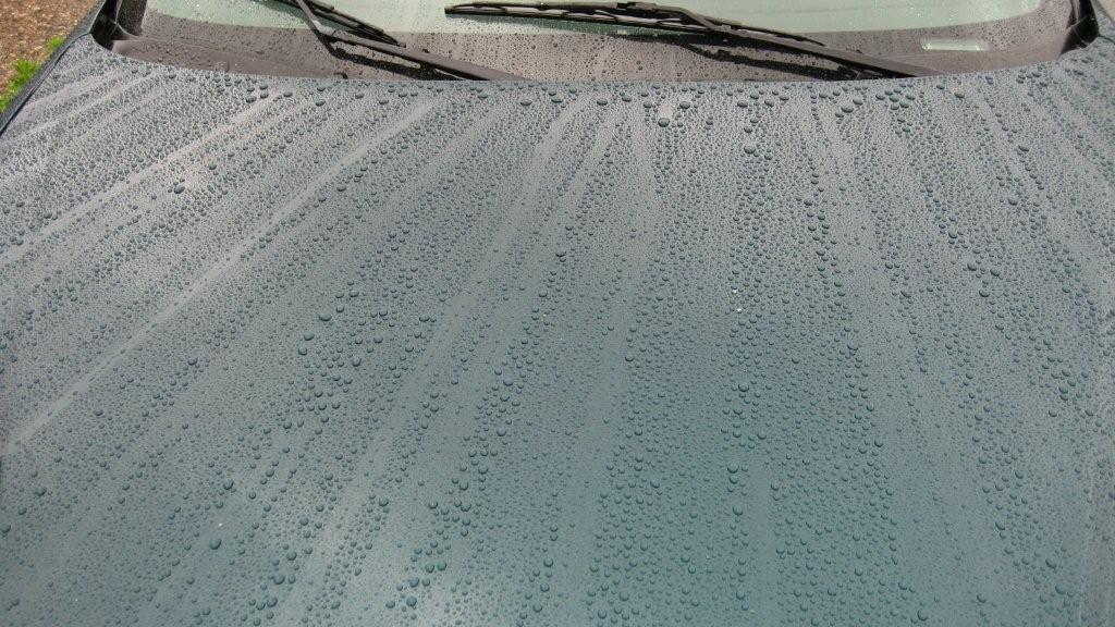 water beading